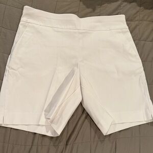 New York & Company Women's Cream Shorts